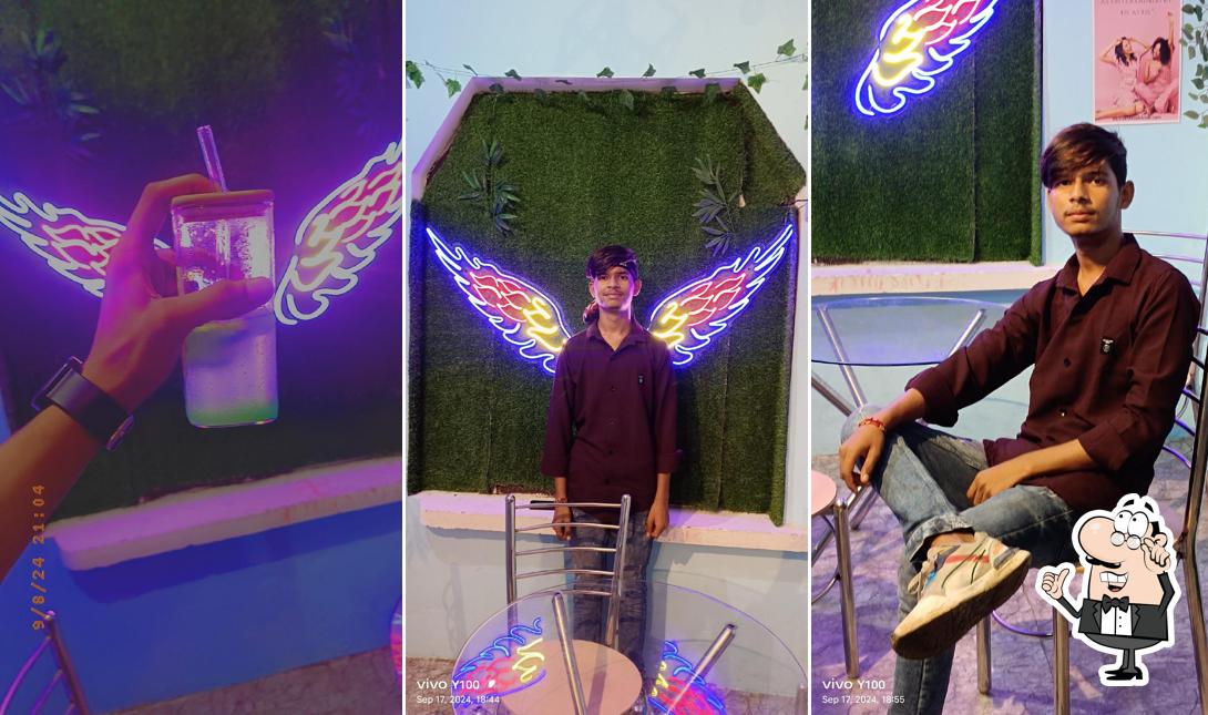 Check out how WINGS CAFE looks inside