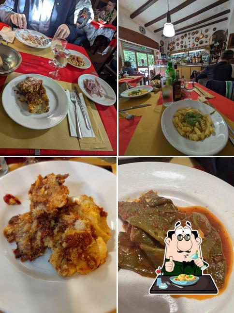 Cibo al Trattoria da Tomaso