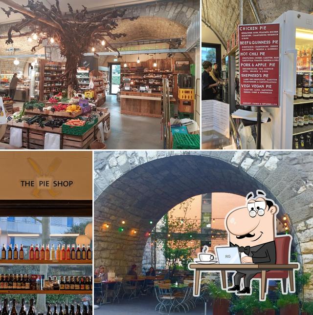 Gli interni di Markthalle