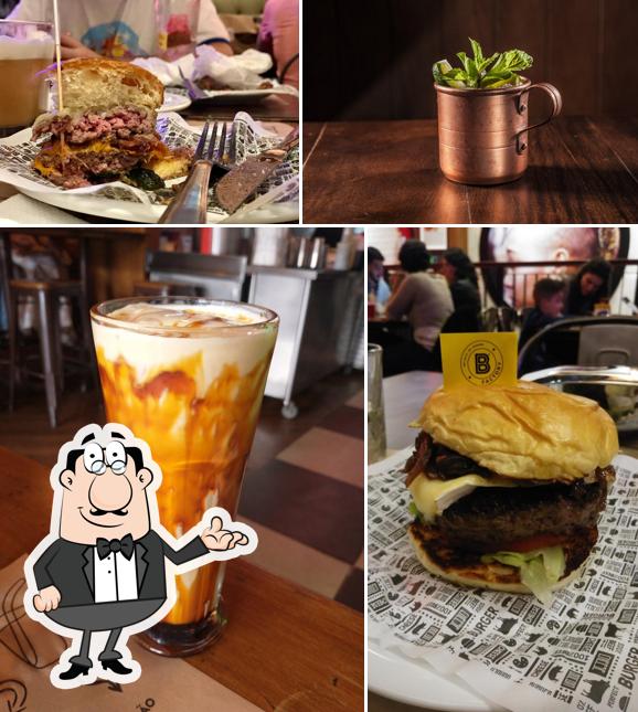 Veja imagens do interior do B Factory Hamburgueria