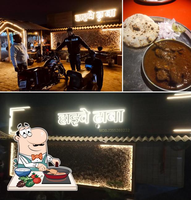 Chicken curry at Highway Dhaba