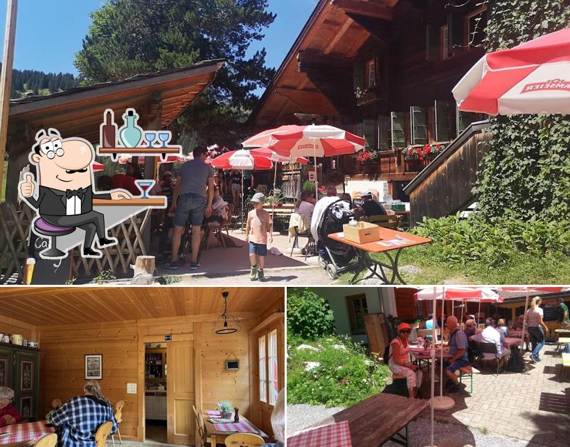 Gli interni di Lauenensee