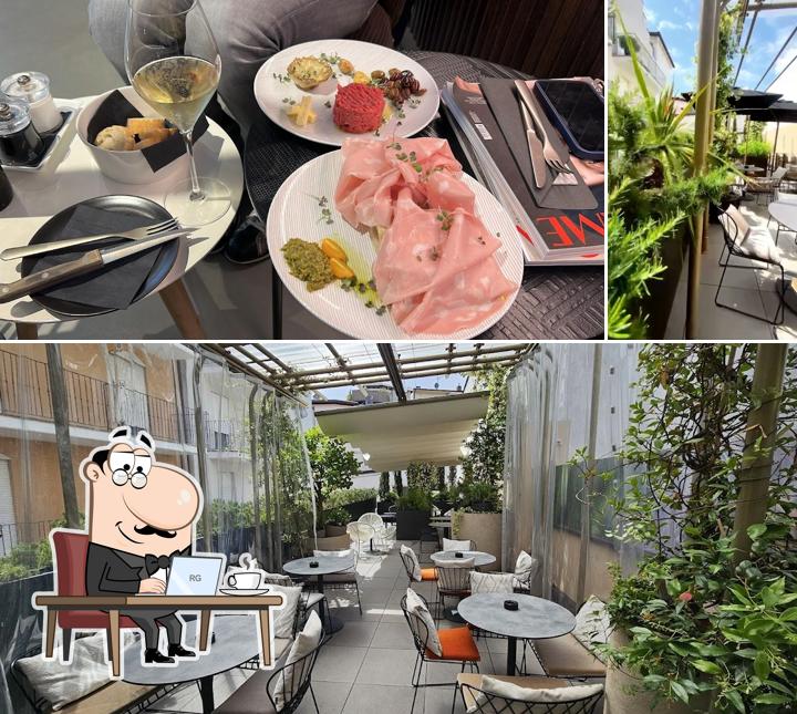 Dai un'occhiata agli interni di Les Arcades Lounge Bar Merano