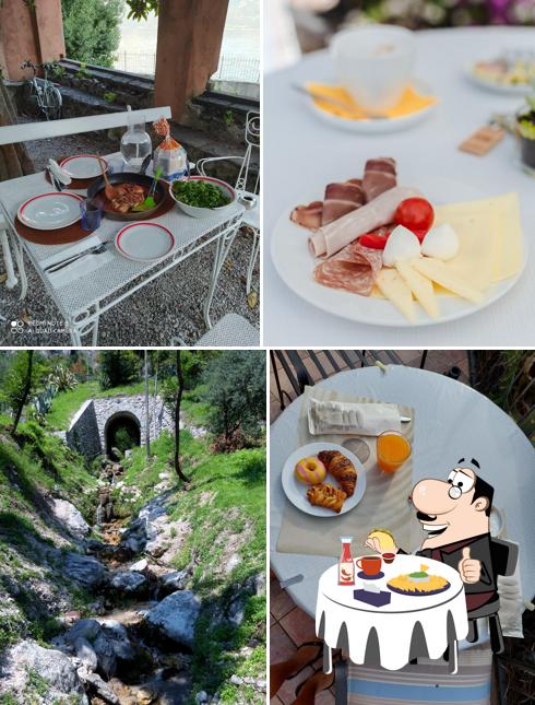 Piatto di formaggi al Locanda Ruscello