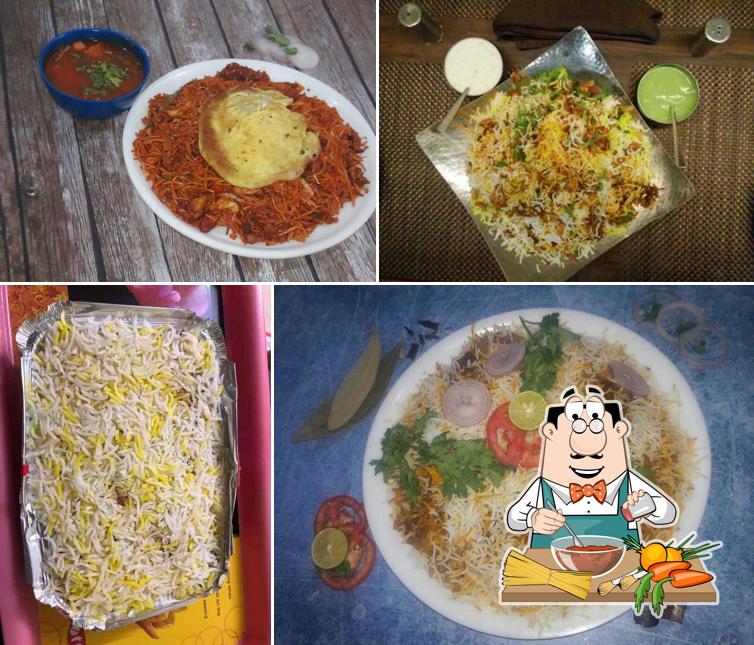 Spaghetti bolognese at Andhra Biryani