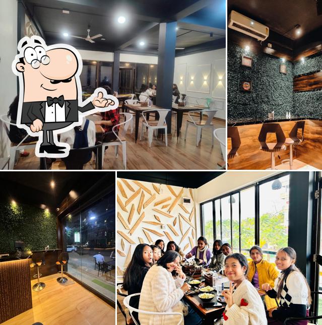 The interior of Bumblebee Restro Cafe