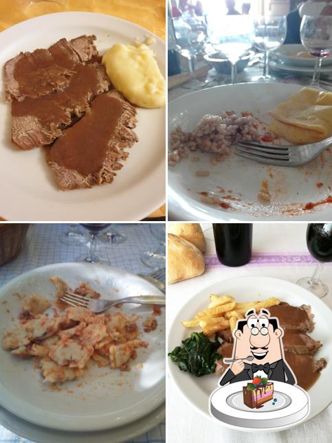 Torta al cioccolato al Trattoria Aimo