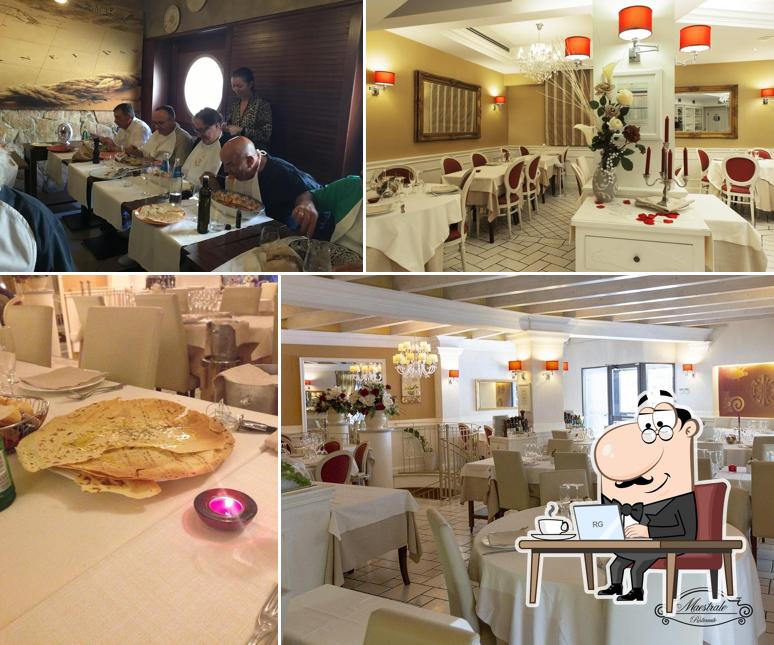 Gli interni di Maestrale ristorante pesce