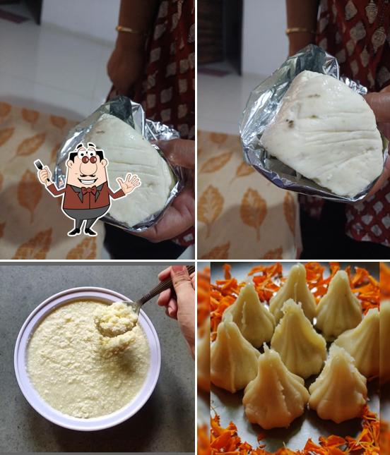 Food at Badri Halwai Khatri Namkeen