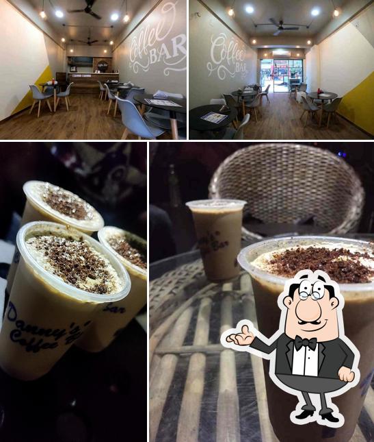 The photo of interior and drink at Danny’s Coffee Bar Karnavati Club