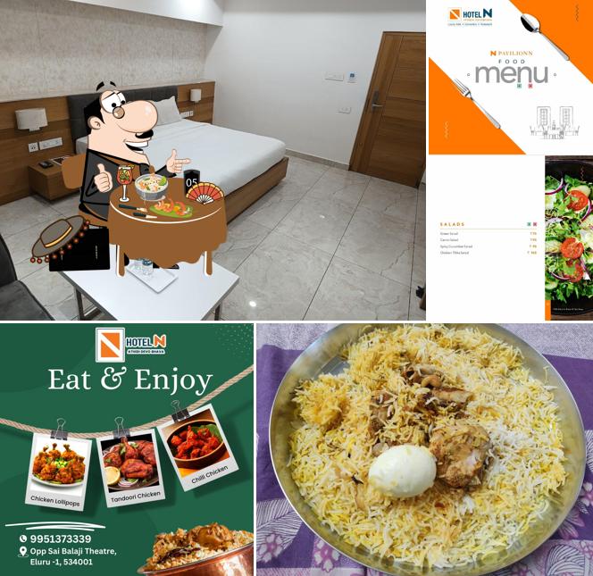 Food at Hotel N