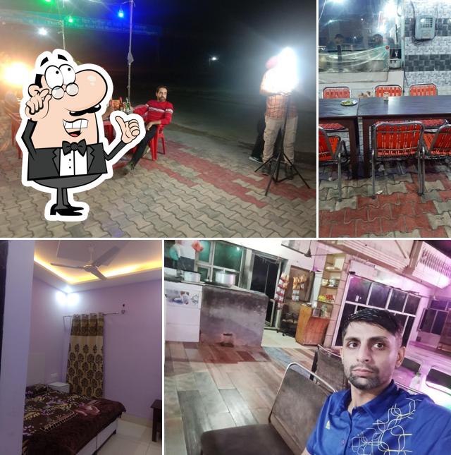 The interior of Jyoti Dhaba