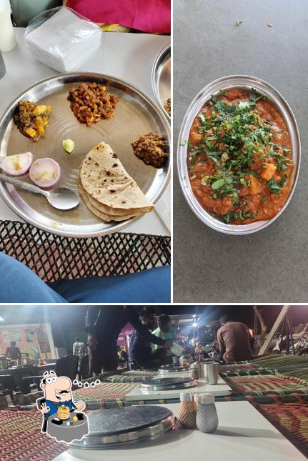 The photo of food and beverage at Liliwadi Kathiyawadi Restaurant