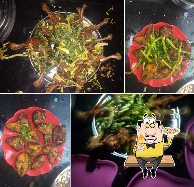 Get different seafood meals available at Nagaraju Family Restaurant