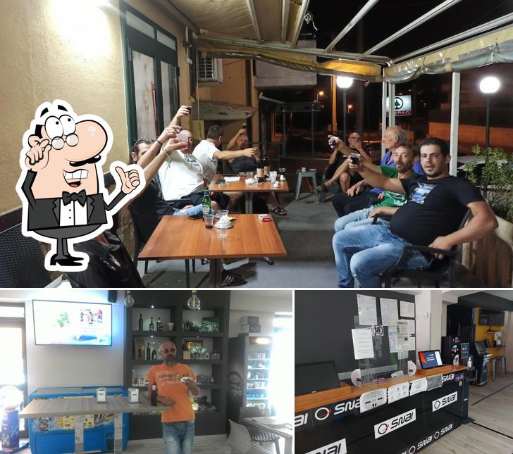 Gli interni di Bar Tavernanova Punto Snai centro scommesse