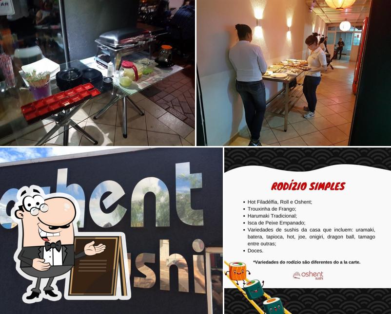 O exterior do Oshent Sushi
