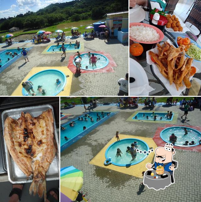 Platos en Piscinas e Almoço Amigos