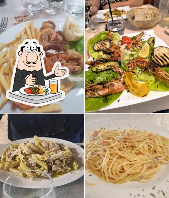Scampi al Ristorante Il Peschereccio