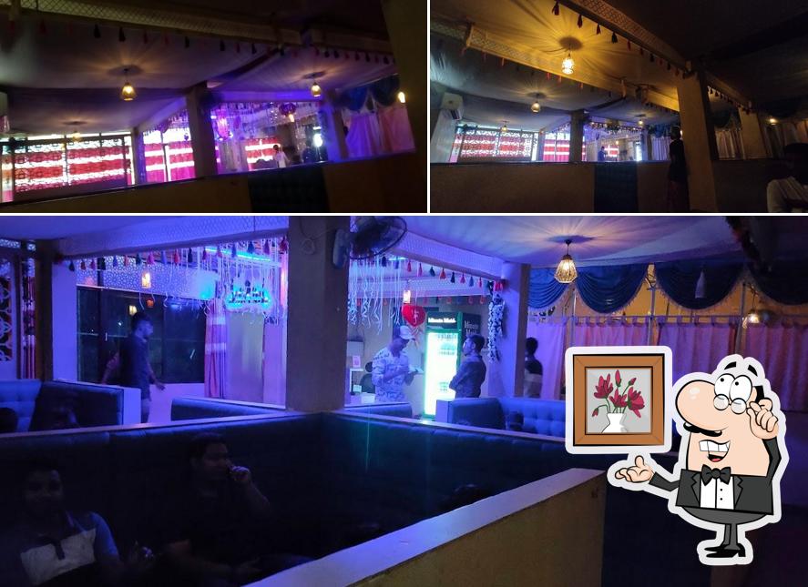 Check out the picture depicting interior and bar counter at The Nawaab's Arabian Restaurant