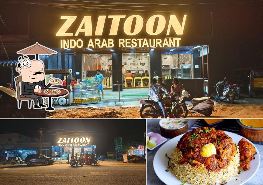 Zaitoon Restaurant Indo Arab Family Restaurant is distinguished by exterior and food