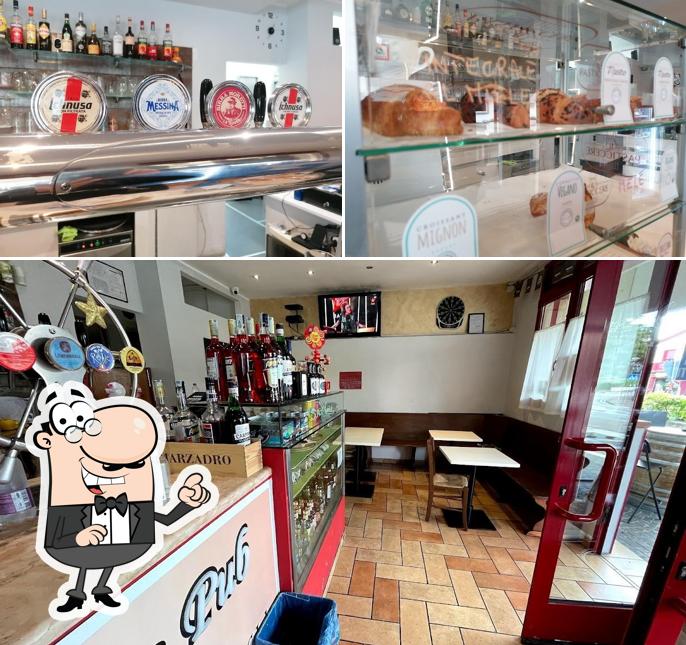 Dai un'occhiata agli interni di Bar Bome