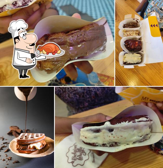 Peking duck at The Belgian Waffle Co