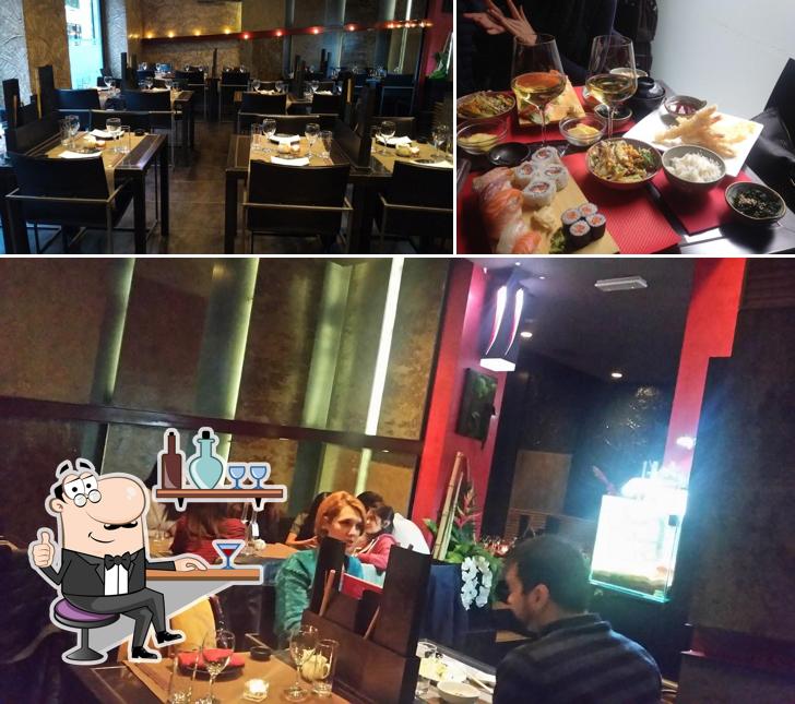 Siediti a un tavolo di Kanji Centrale