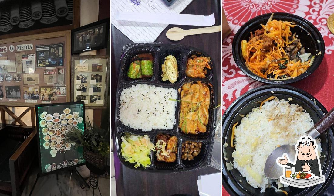 Meals at Korean restaurant
