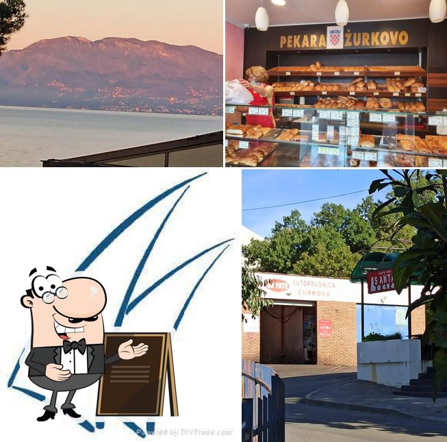Gli esterni di Santa Lucija Caffe Bar