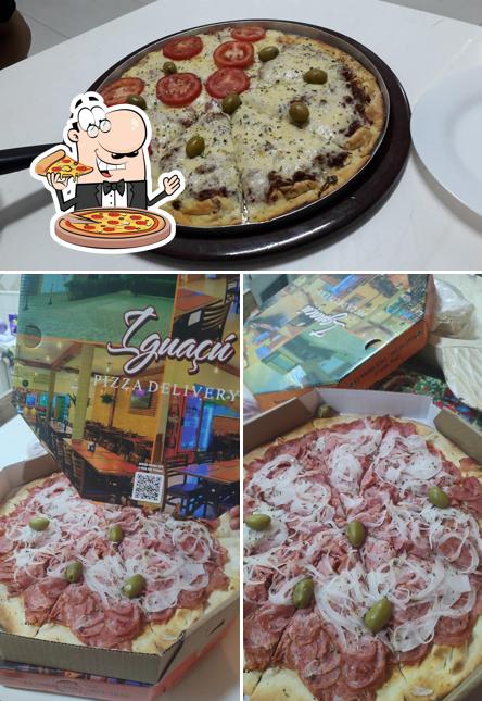 No Pizzaria Iguaçu Juquehy, você pode degustar pizza
