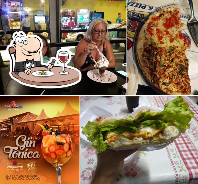 Comida em Bora Bora Pizza e Sushi Bar