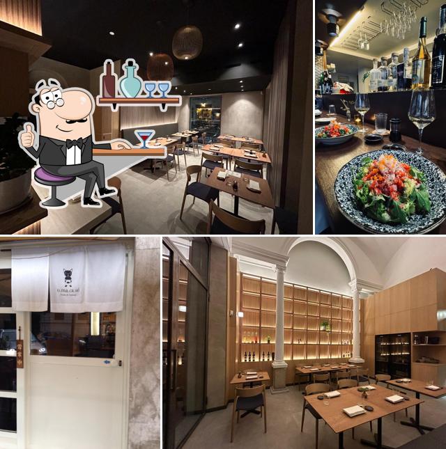 Dai un'occhiata agli interni di Omacasé Sushiteca