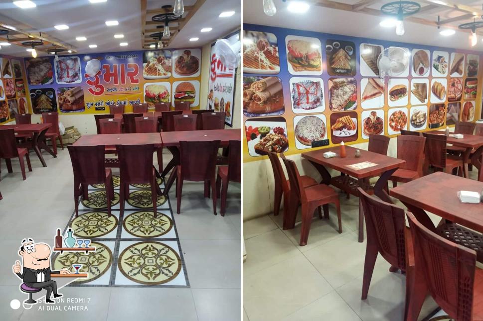 The interior of Kumar Sandwich Pizza & Burger Parlour