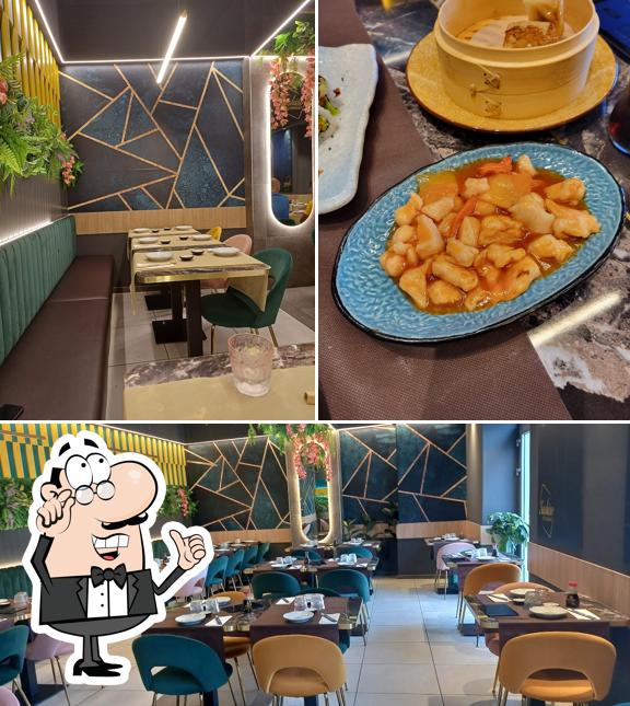 Gli interni di Sushiso Restaurant