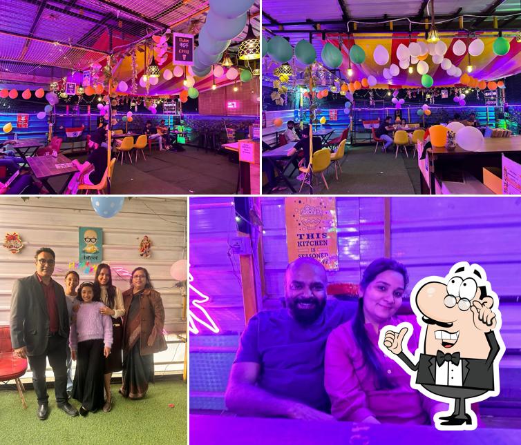 The interior of Urja Kitchen A Family Restaurant