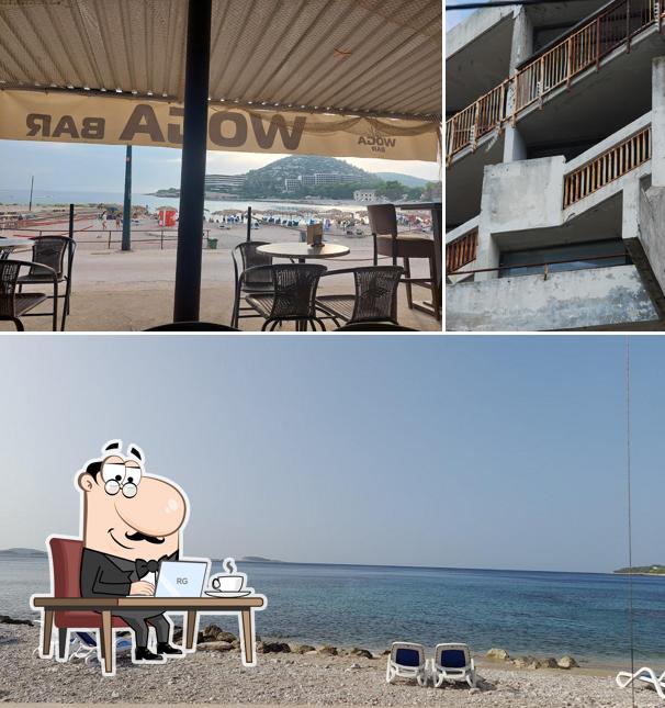 Dai un'occhiata agli interni di Woga Caffe Bar Kupari