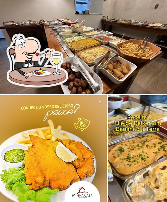 Platos en Restaurante Minha Casa