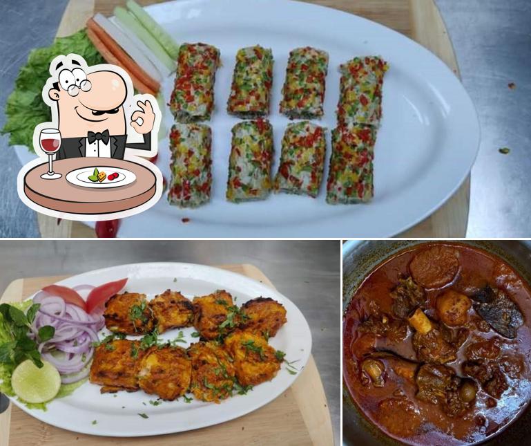 Food at Kanak Cafe
