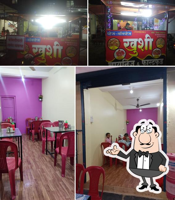 The interior of Khushi Chinese Fast food