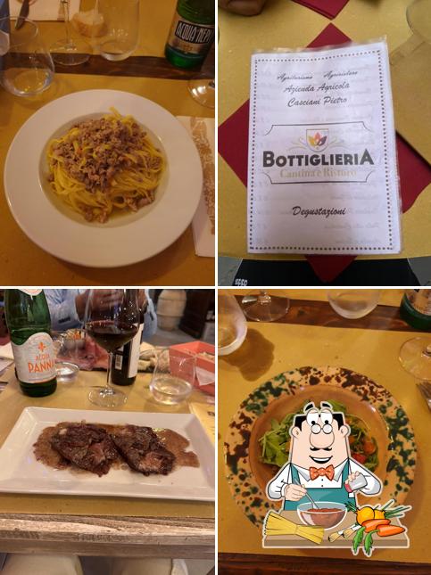 Spaghetti alla bolognese al Agriristoro Bottiglieria Bolsena