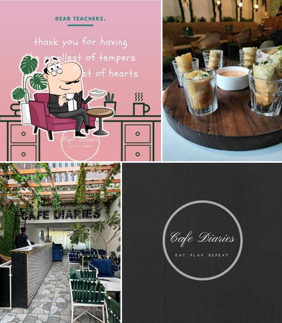 Check out how Cafe Diaries looks inside