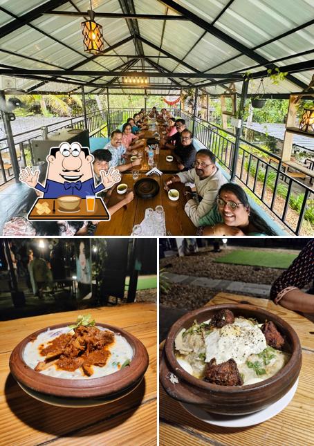 The restaurant's food and interior