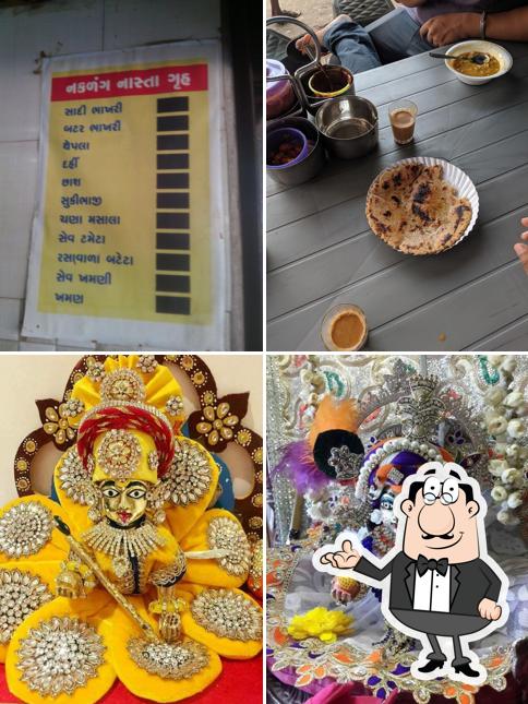 The interior of Jay Nakalang Nasta Gruh Pan Cold Drinks Tea Stall