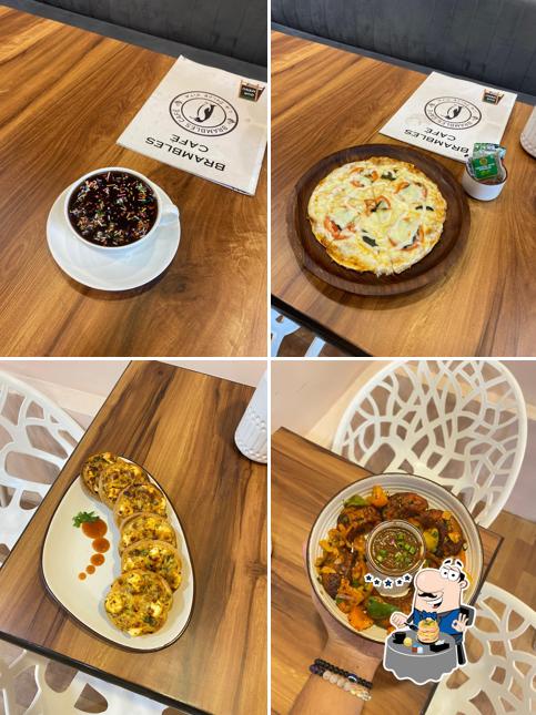 Food at Brambles Cafe