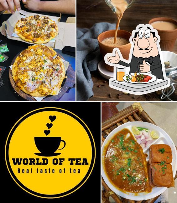 Food at World of Tea Cafe