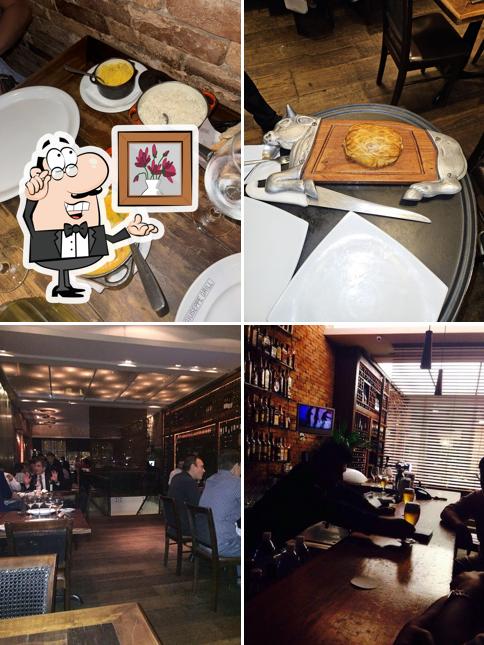 O interior do Giuseppe Grill