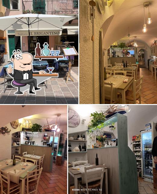 Gli interni di Pizzeria &Trattoria il Brigantino