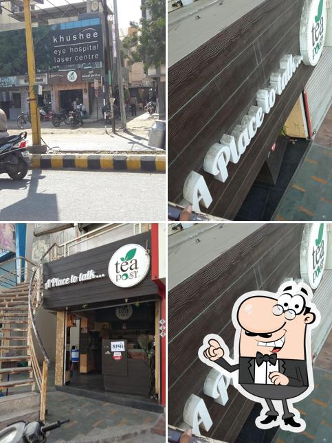 The exterior of Tea Post