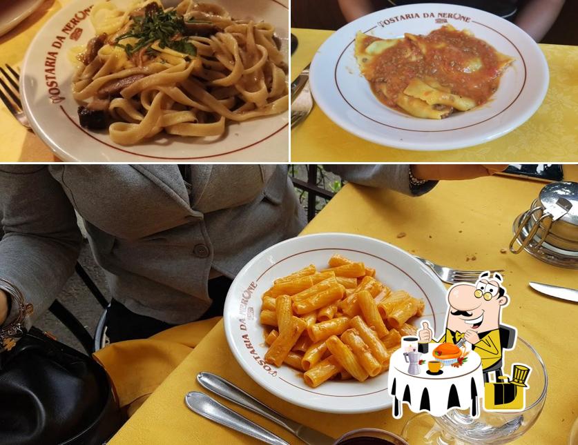 Cibo al Hostaria da Nerone