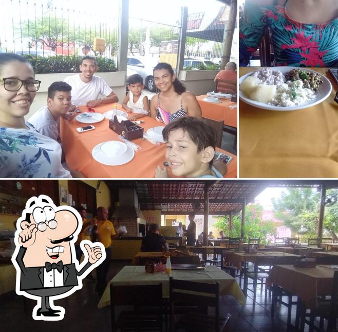 O interior do O Amarelinho